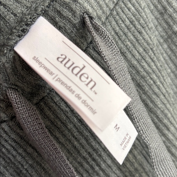 New NWT Auden Cozy ribbed lightweight ribbed jogger lounge pajama pants size M - Picture 8 of 14